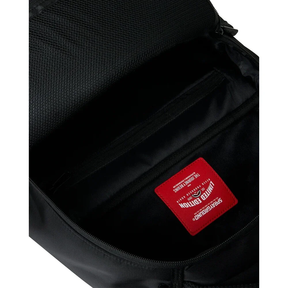 Sprayground Shark Central: Ghost Mode Backpack Unisex Black Camo Outdoor SPR297